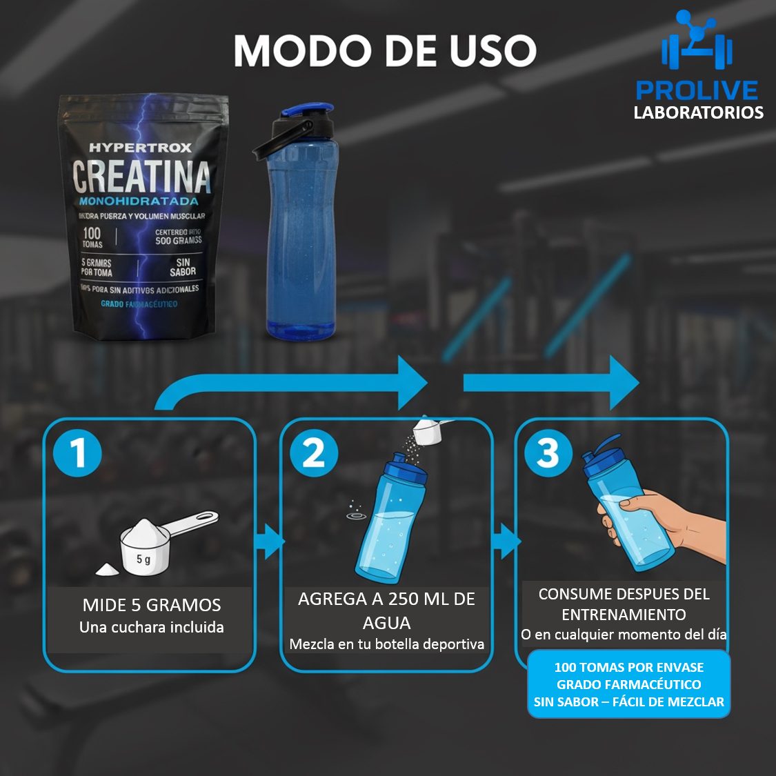 CREATINA MONOHIDRARA HYPERTROX